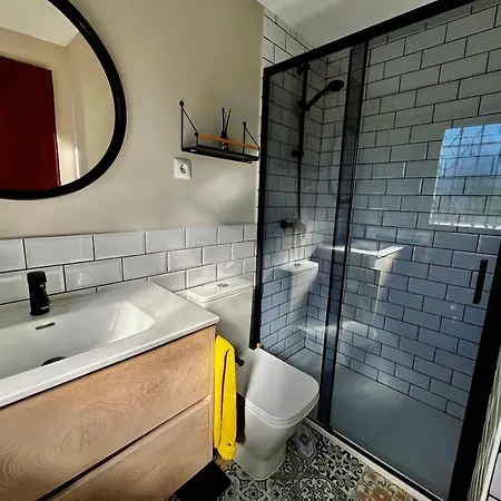 Bilbo Near Atico Rural Con Terraza Lägenhet *