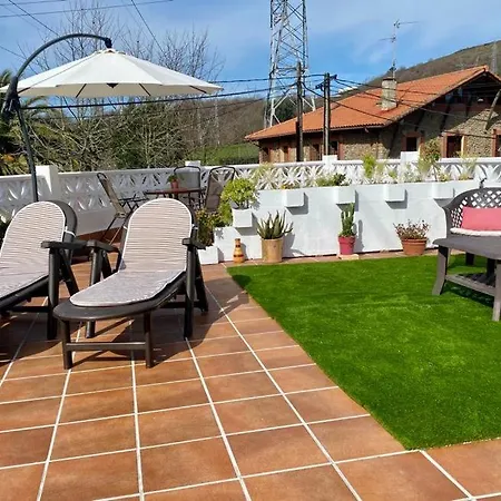 Bilbo Near ático Rural Con Terraza Apartamento