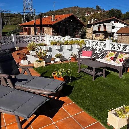 Lägenhet Bilbo Near Atico Rural Con Terraza Basauri