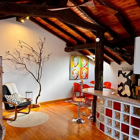 Bilbo Near ático Rural Con Terraza Apartamento *